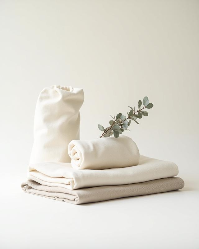 Sustainable home decor made from organic linen