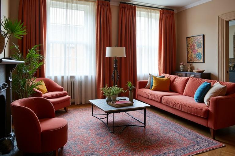 Customized rental apartment with Loom and Leaf textiles